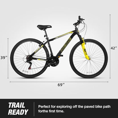 29-Inch Hardtail Mountain Bike With 21-Speed Gears