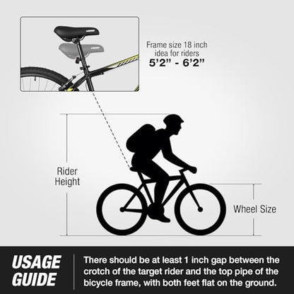 29-Inch Hardtail Mountain Bike With 21-Speed Gears