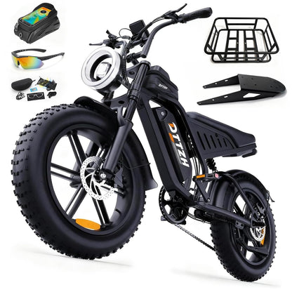 Fat Tire Electric Bike With NFC Smart Unlock