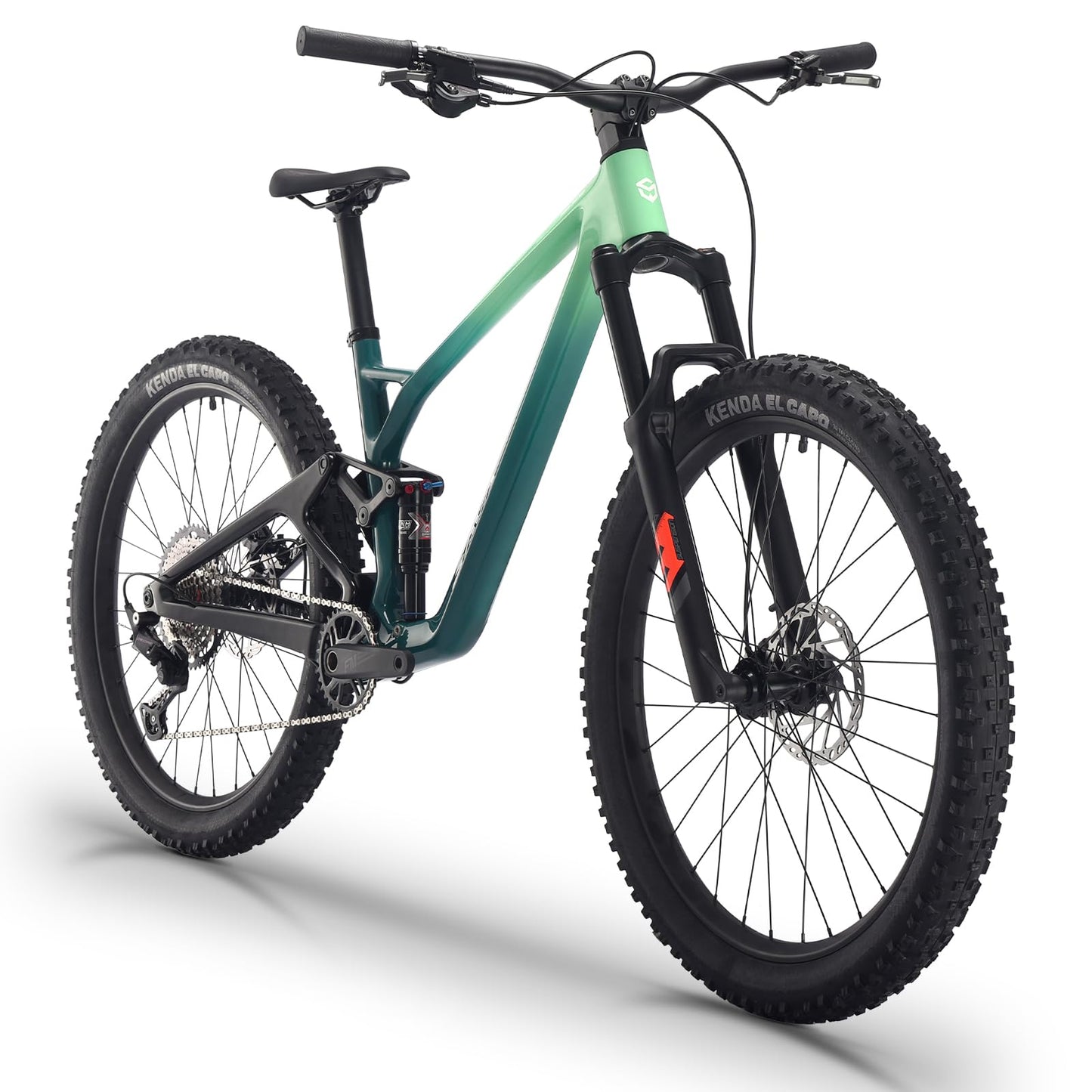 Carbon Full Suspension Mountain Bike With 12-Speed
