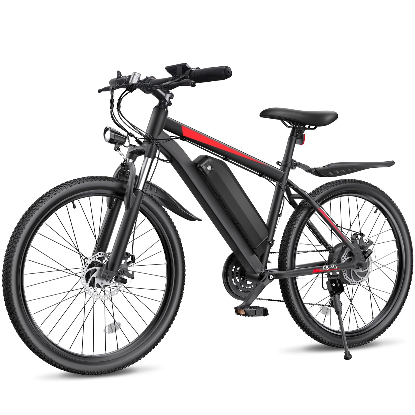 1000W Electric Mountain Bike With 50-Mile Range