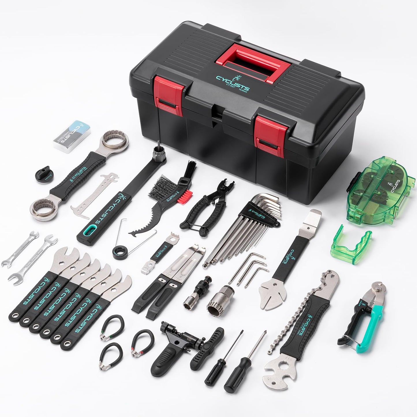 35-Piece Bicycle Repair Tool Kit with Storage Case