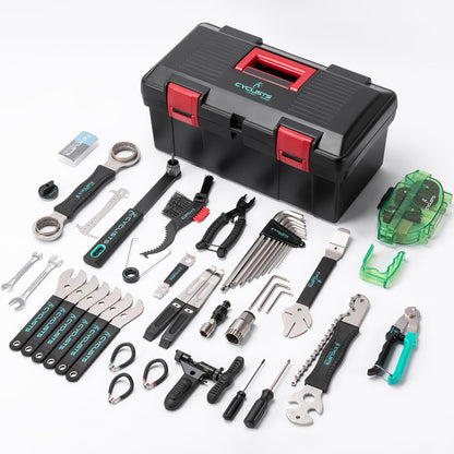 35-Piece Bicycle Repair Tool Kit with Storage Case