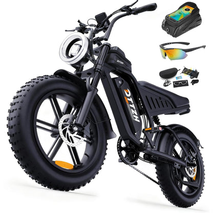 Fat Tire Electric Bike With NFC Smart Unlock