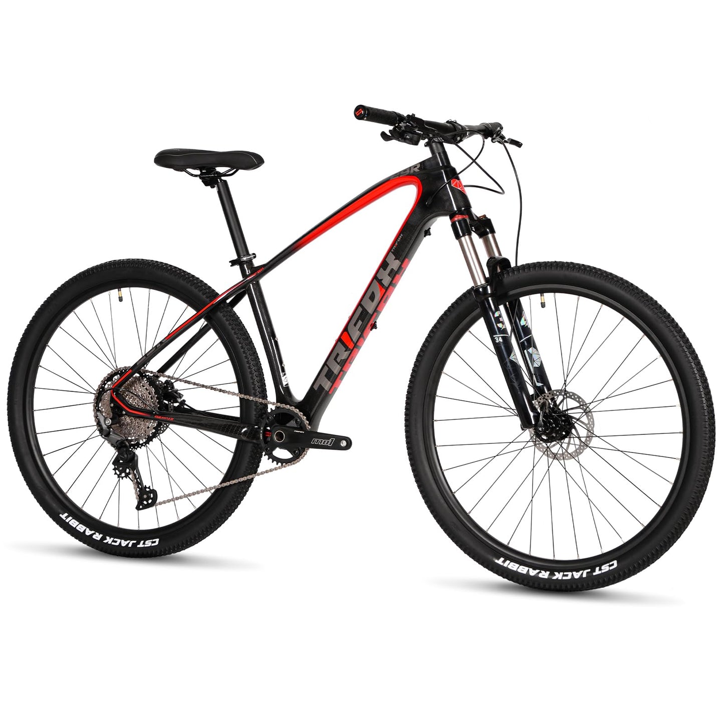 Carbon Mountain Bike with Shimano Deore 12-Speed