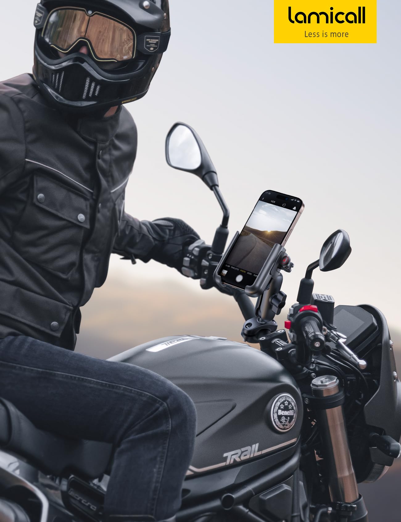 All-Metal Anti-Shake Bike Phone Mount