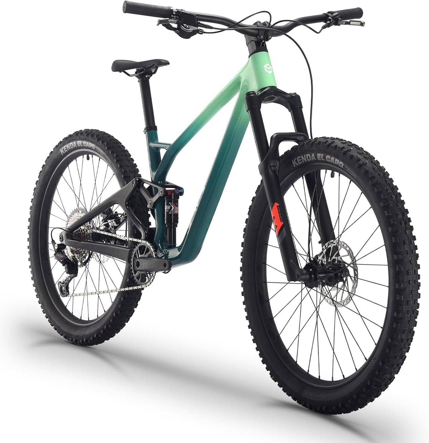 Carbon Full Suspension Mountain Bike With 12-Speed