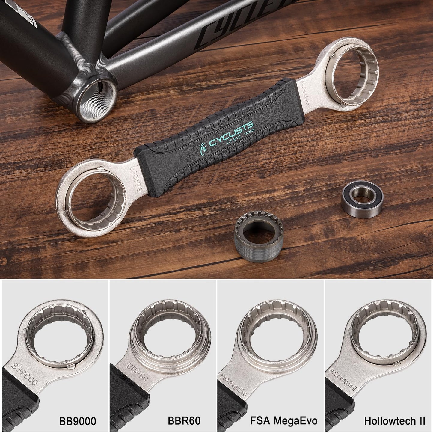 35-Piece Bicycle Repair Tool Kit with Storage Case