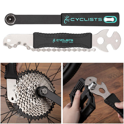 35-Piece Bicycle Repair Tool Kit with Storage Case
