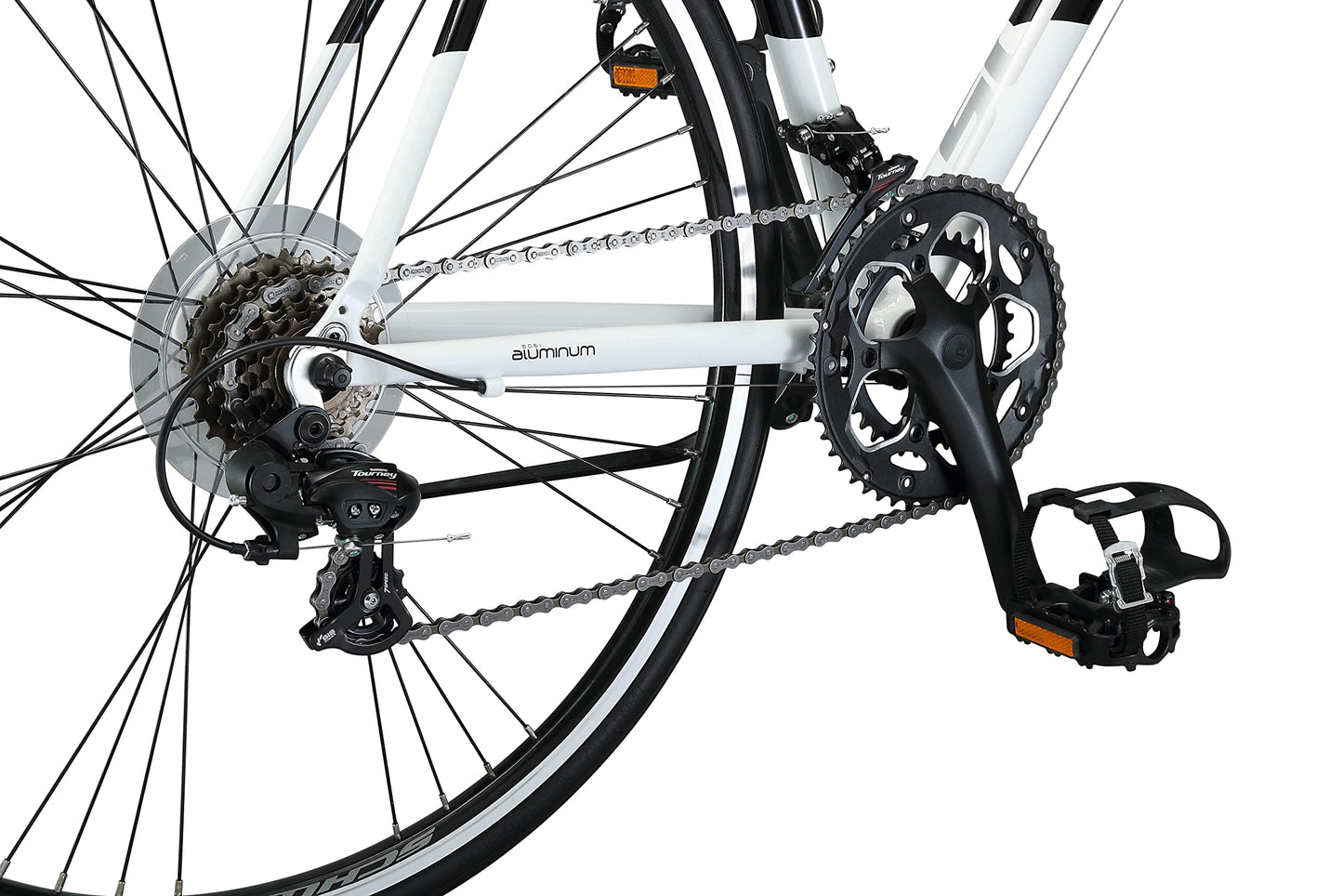 700C 16-Speed Road Bike With Disc Brakes