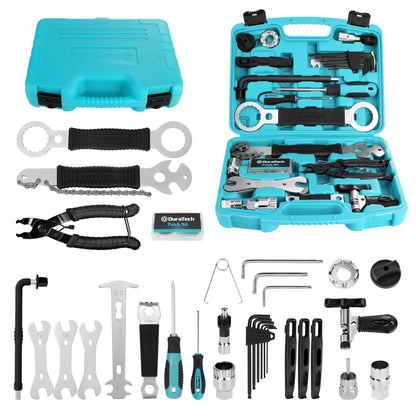 41-Piece Complete Bicycle Repair Tool Kit