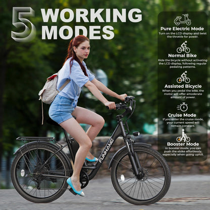 Multi-Speed Mountain Bike For Trail And Outdoor Riding