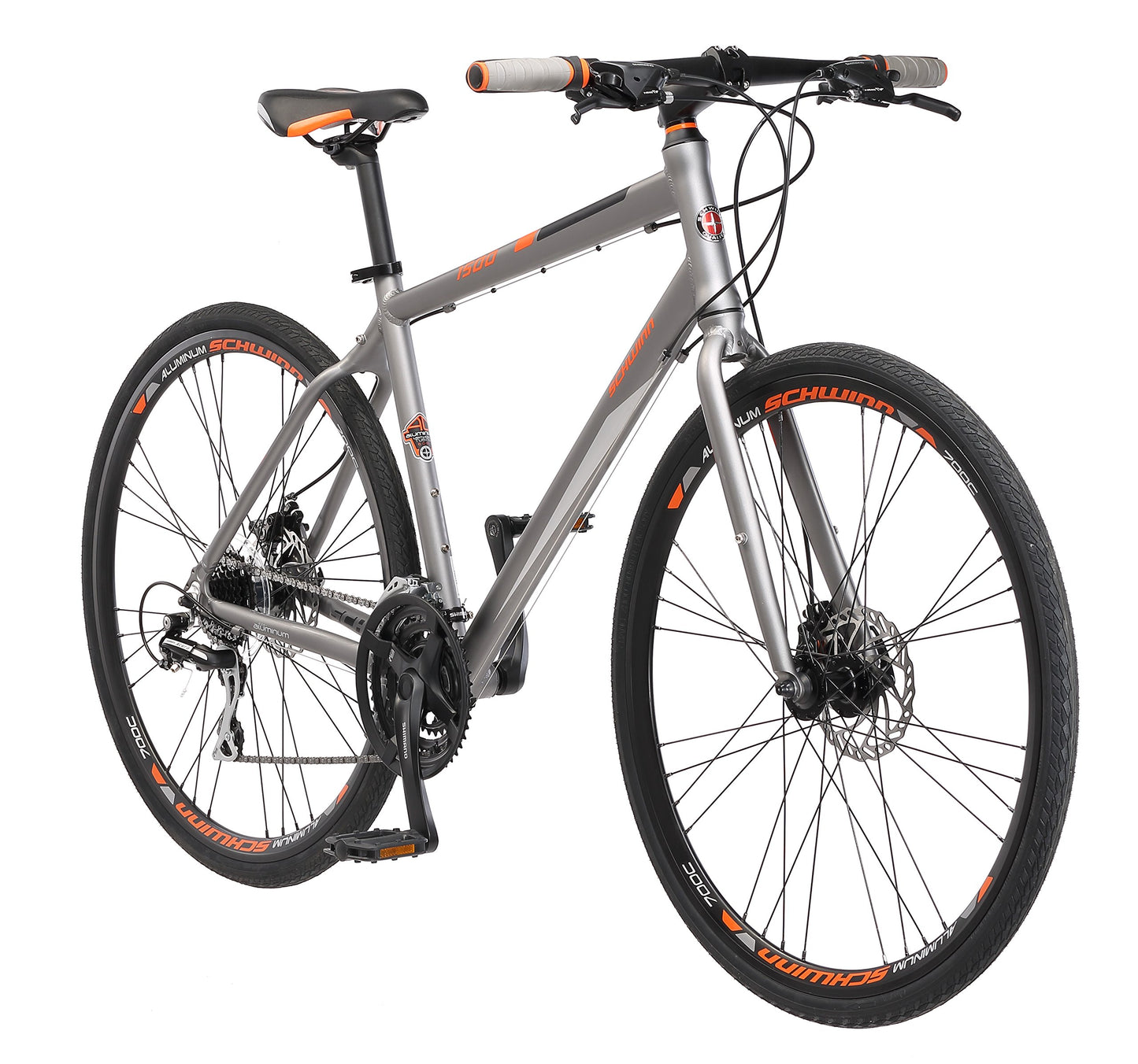 700C 16-Speed Road Bike With Disc Brakes